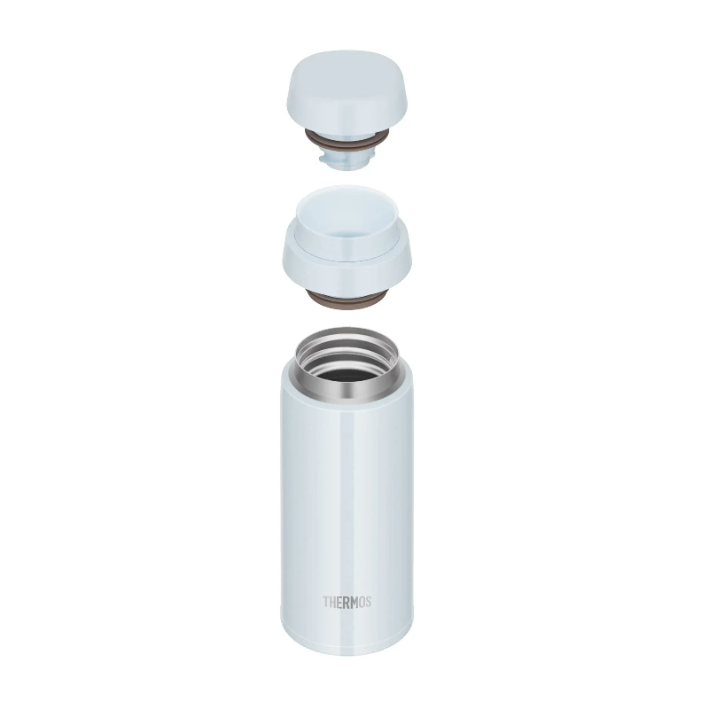 Thermos Vacuum Insulated Portable Mug White Gray JOR-250 250ml