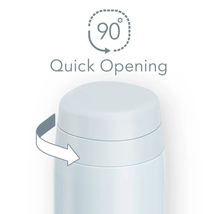 Thermos Vacuum Insulated Portable Mug White Gray JOR-250 250ml