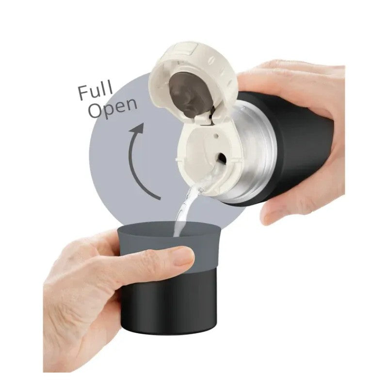 Thermos Water Bottle Stone Black FFM-352 350ml