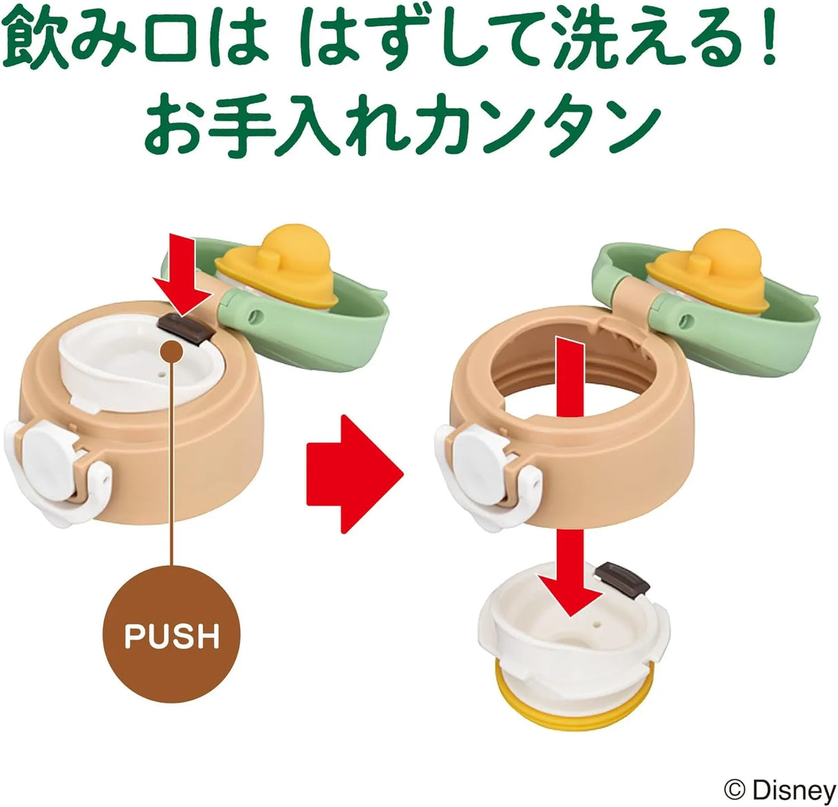 Thermos Vacuum Insulated Mug Cup JOI-501DS Mickey Green 500ml