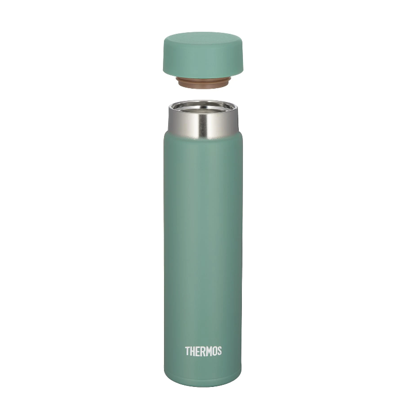 Thermos Vacuum Insulated Water Bottle Pocket Mug JOJ-181 Green 180ml