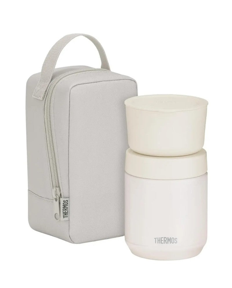 Thermos Vacuum Insulated Soup Lunch Set JEE-550 Greige 300ml