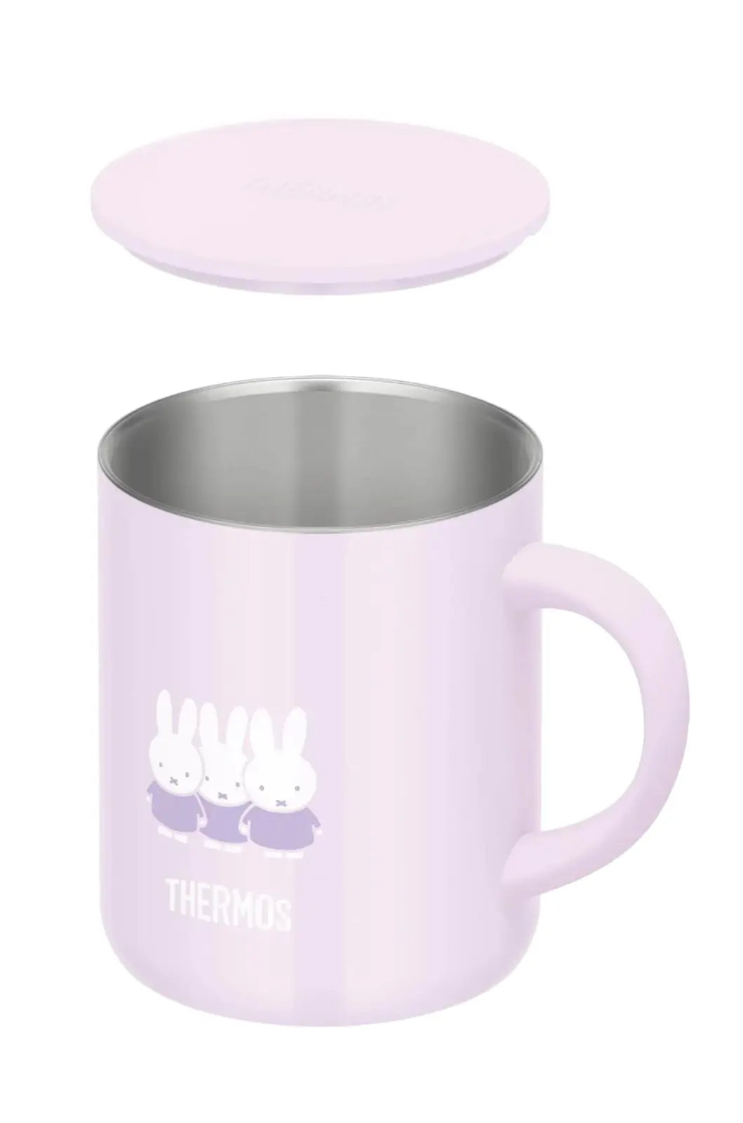 Thermos Vacuum Insulated Mug JDG-351B Miffy Lavender 350ml