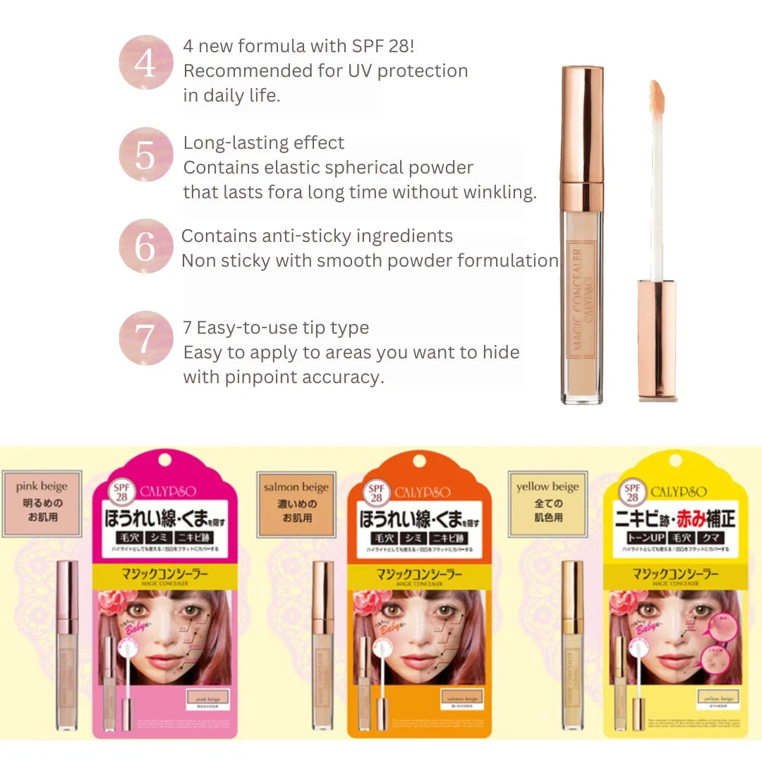 Calypso Magic Concealer Glossy Beige 6g
