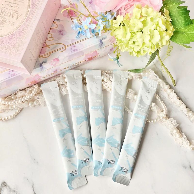 Okuchi Mouth Wash Fresh Mint Whitening 5pcs