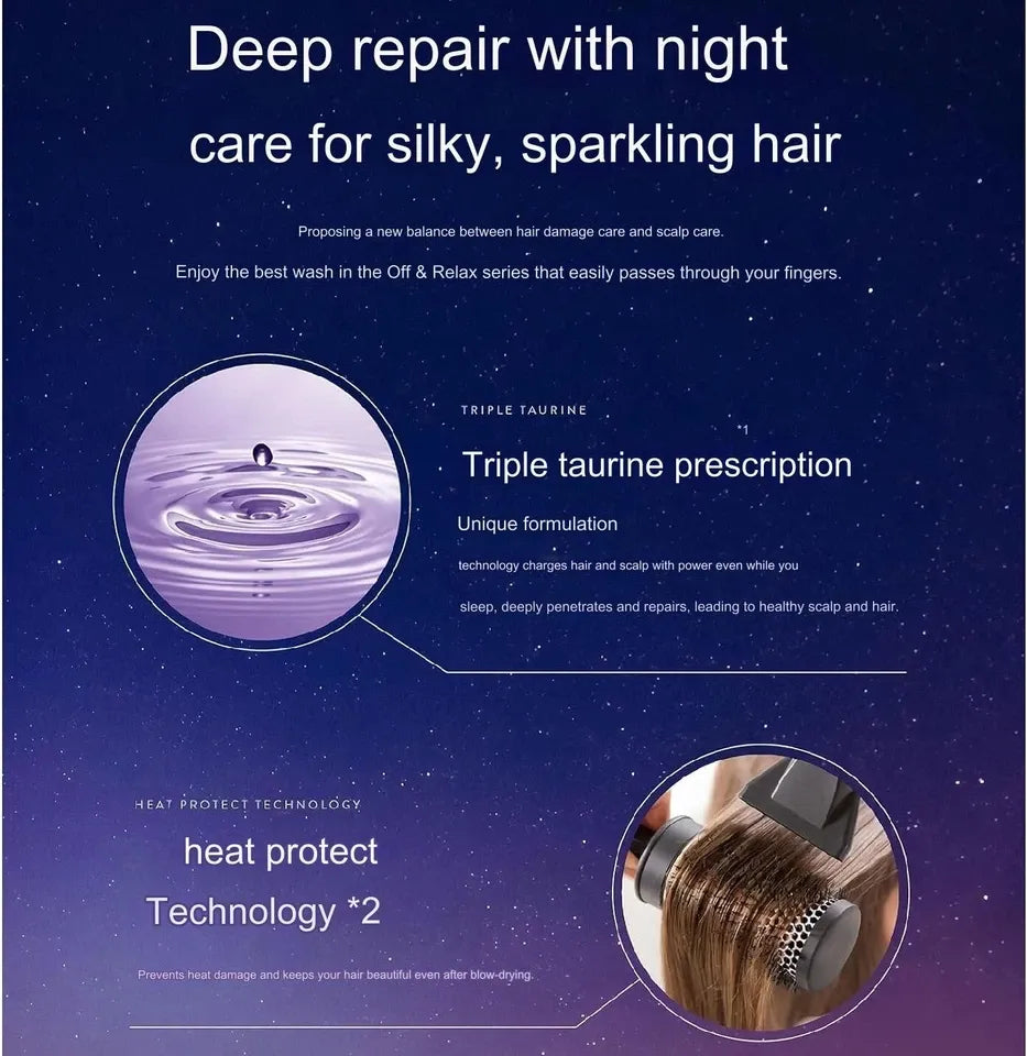 Off & Relax Spa Silky Shampoo Night Repair 460ml