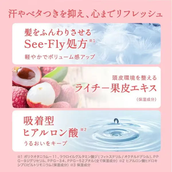 Off&Relax Spa Shampoo & Treatment 2025 Limited Set Lychee & Rose 460ml*2