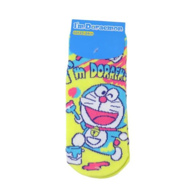 Sanrio Socks Doraemon Wink