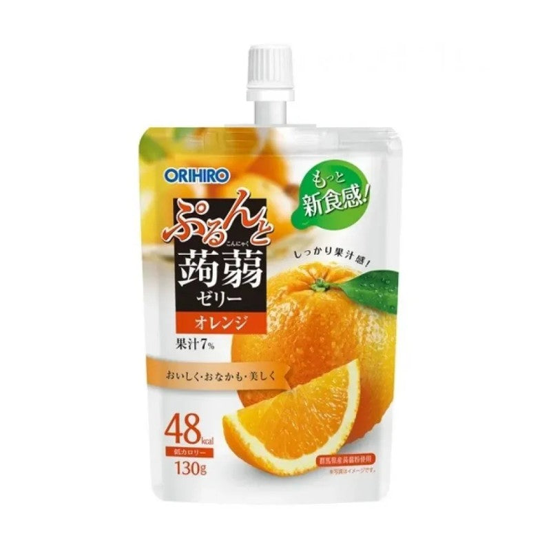 Orihiro Purunto Konjac Orange Jelly 130g