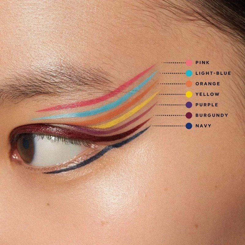 Uzu By Flowfushi Eye Opening Liquid Eyeliner Orange