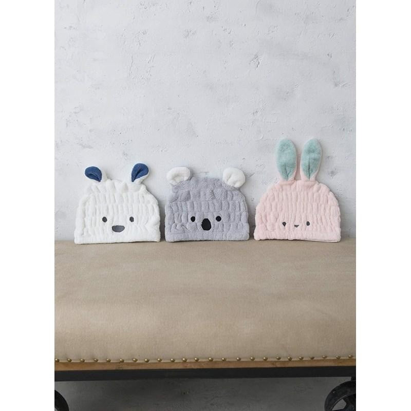 Carari Zooie Children Quick Dry Hair Towel Rabbit