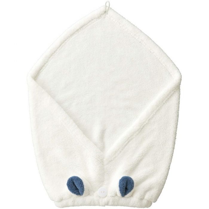 Carari Zooie Hair Turban Polar Bear