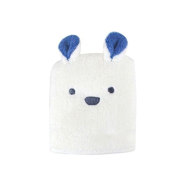 Carari Zooie Animal Face Towel Polar Bear