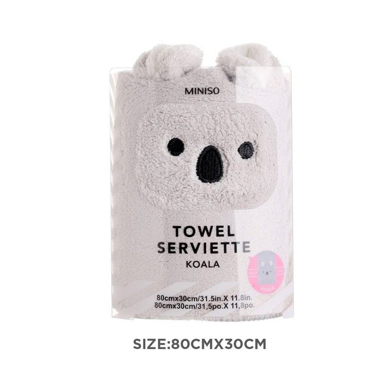 Carari Zooie Animal Children Towel Koala