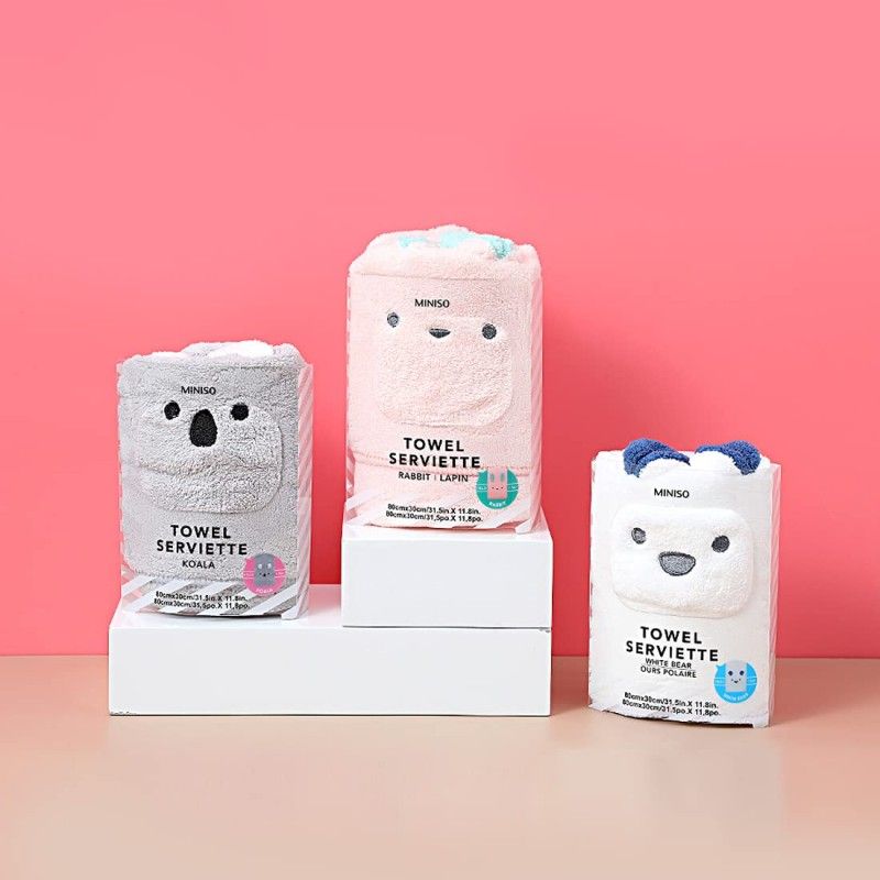 Carari Zooie Animal Children Towel Koala