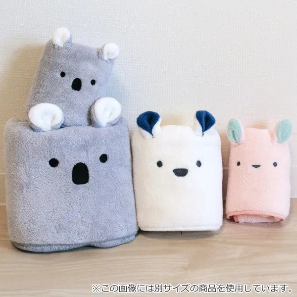 Carari Zooie Animal Face Towel Medium Polar Bear