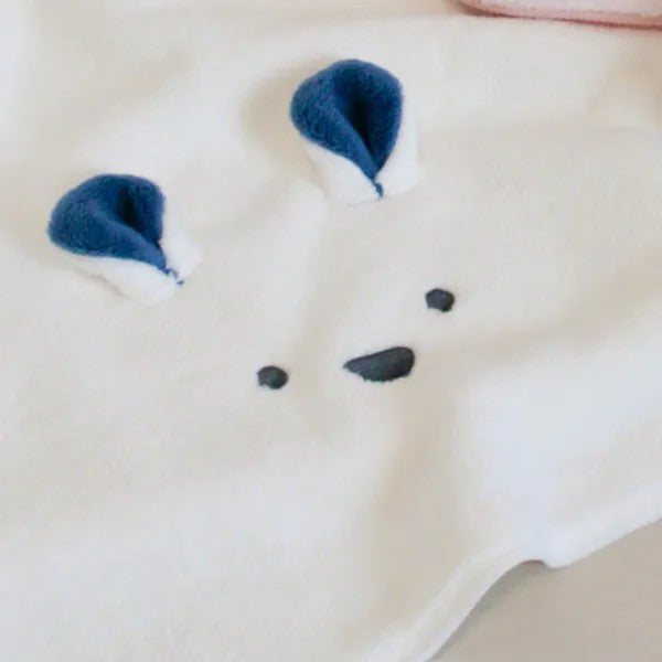 Carari Zooie Animal Face Towel Medium Polar Bear