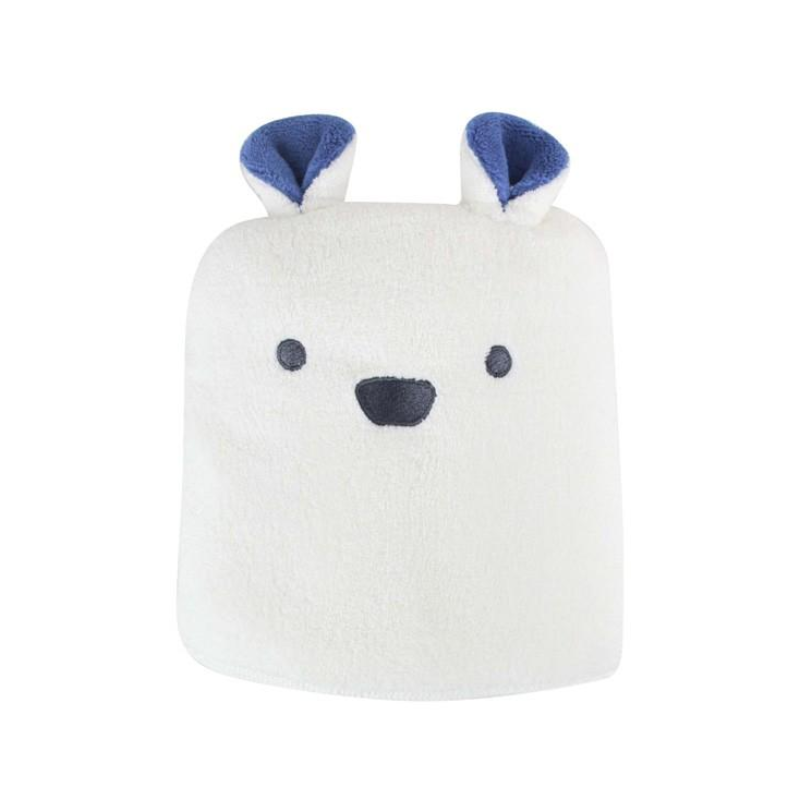 Carari Zooie Animal Face Towel Medium Polar Bear