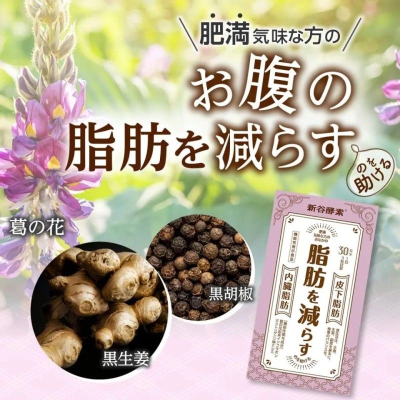 Shinya Koso新谷酵素植物酵素葛花肠清通控糖减脂 90粒/30日