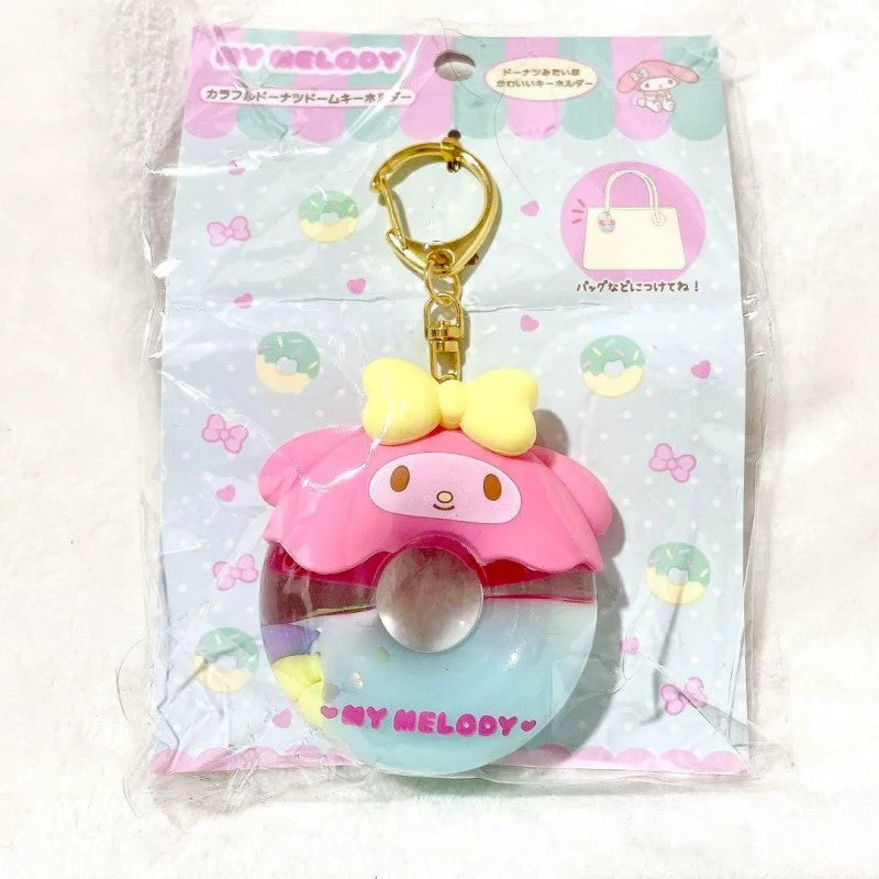 Sanrio Shaka Shaka Keychain My Melody Donut Purple