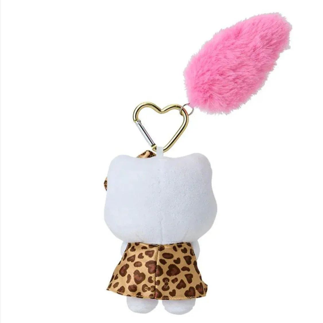 Sanrio Mascot Keychain with Tail Hello Kitty Gogo Gal Collection Leopard
