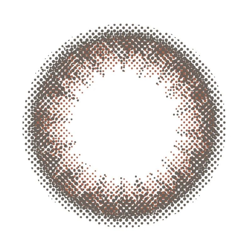 Envie 1-Day Colored Contact Lens Maroon Black -3.00 10pcs