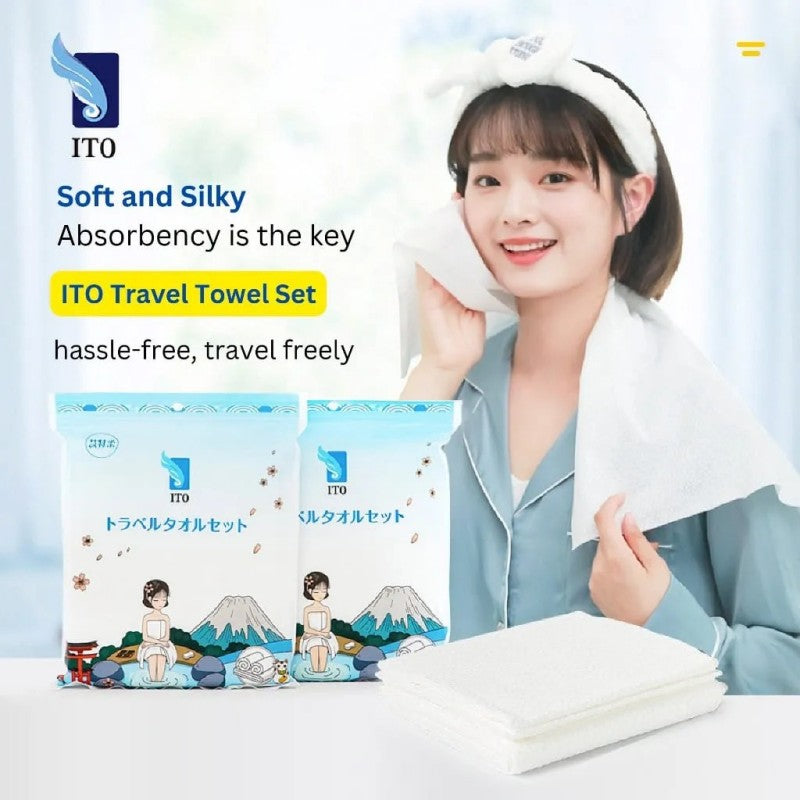 ITO Cleaning towel Travel Pack (1 Body + 2 Faces)