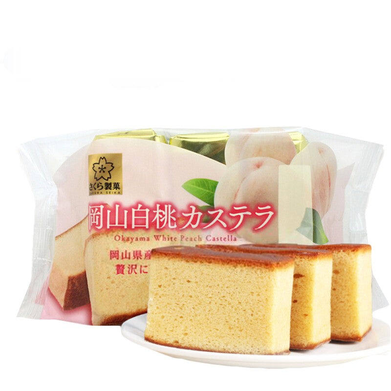 Sakura Seika Okayama White Peach 3pcs