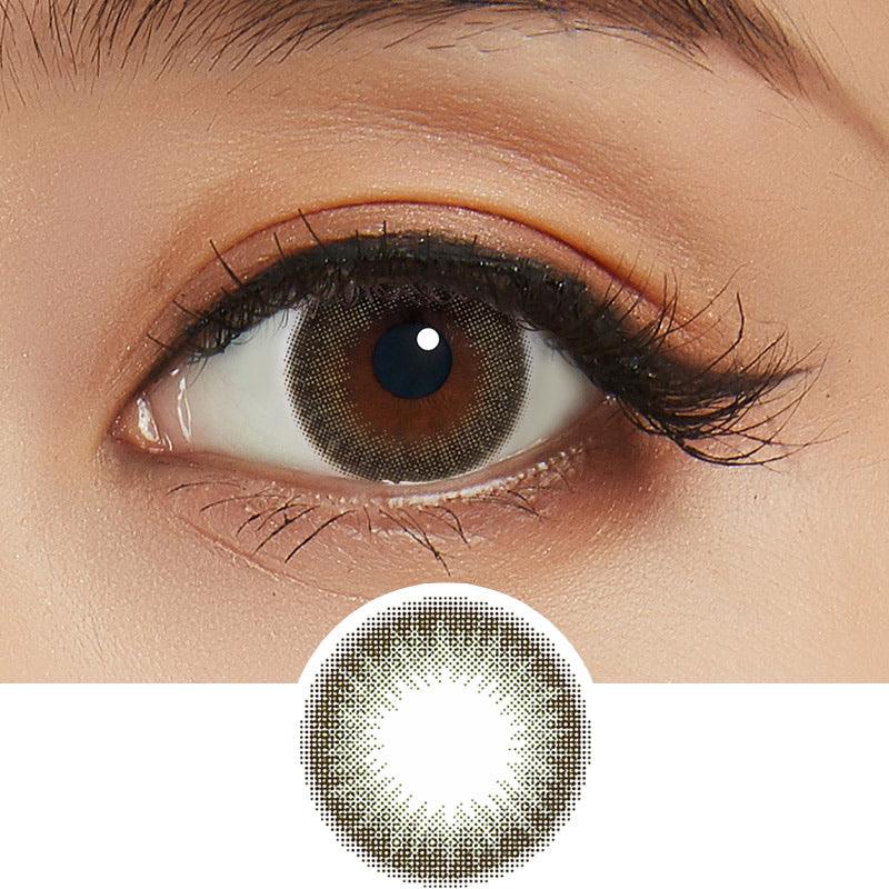 Feliamo 1-Day Color Contact Olive Brown -6.00 10pcs