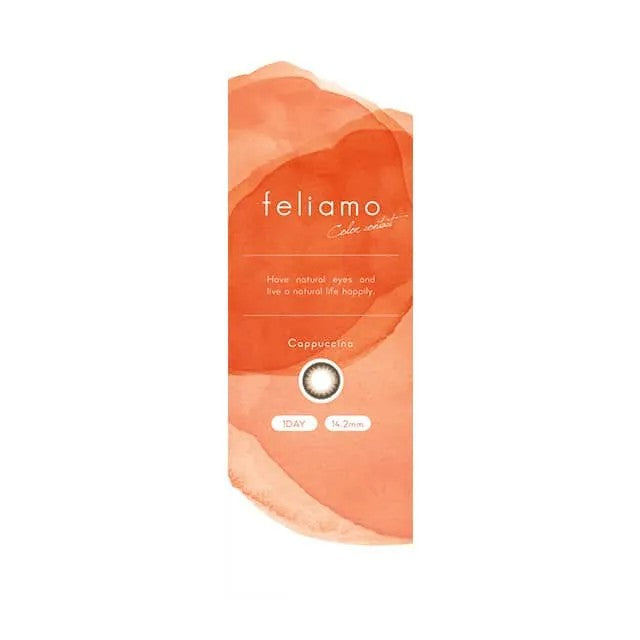 Feliamo 1-Day Colored Contact Lens Cappuccino -3.50 10pcs