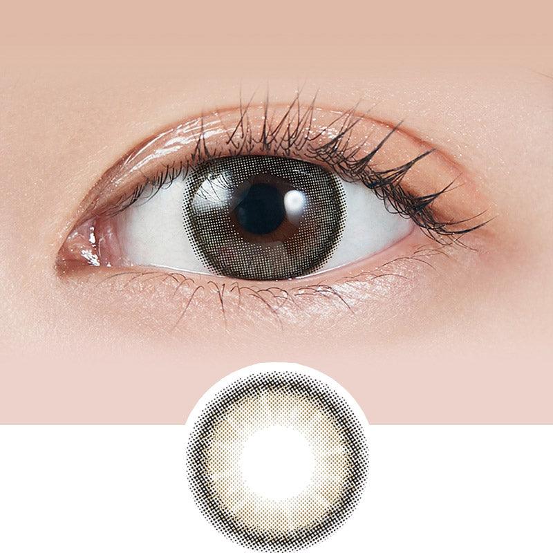 Molak 1-Day Colour Contact Lenses Dazzle Gray -2.50 10pcs