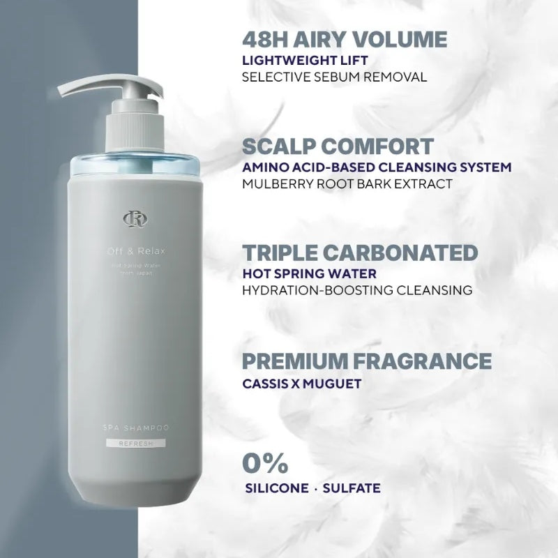 Off & Relax Hot Spring Water SPA Shampoo Refresh 460ml