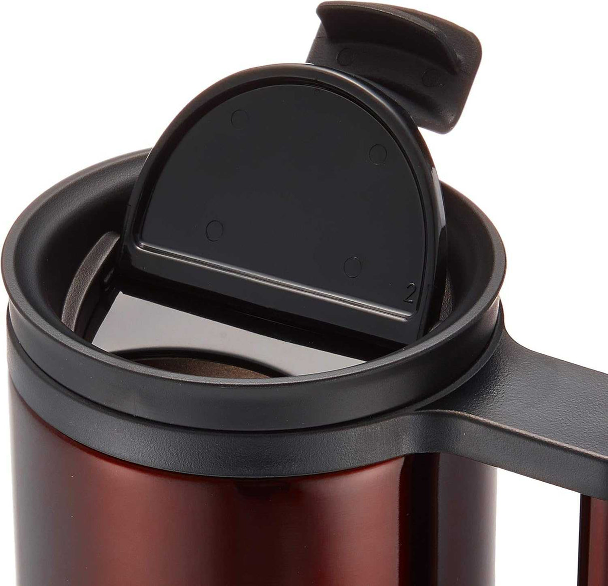 Thermos Vacuum Insulation Portable Mug Mocha Brown 280ml