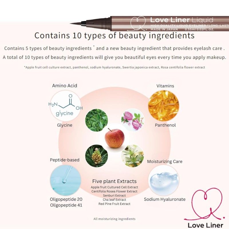 MSH Love Liner随心所欲眼线液笔极细速干不晕染深棕色