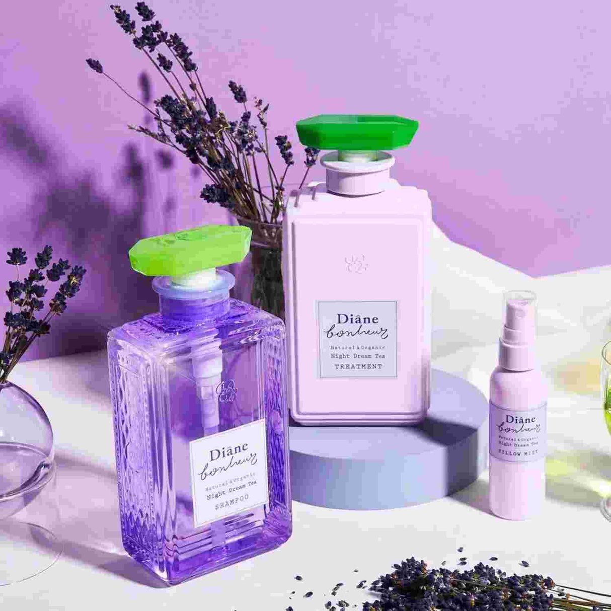 Diane Bonheur Night Dream Tea Shampoo Moist & Repair 500ml