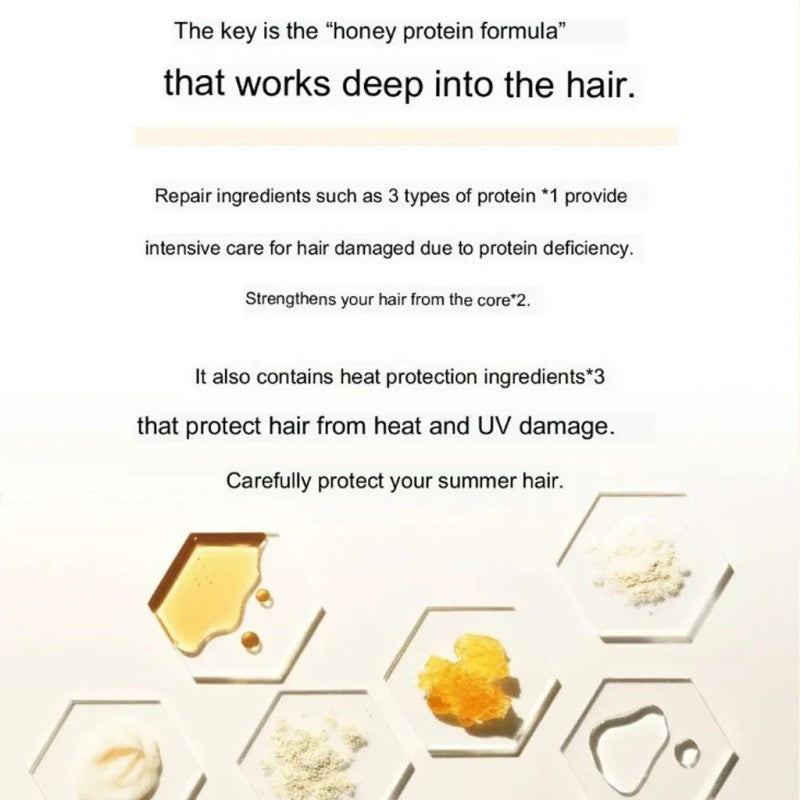 Honeyque Deep Repair Honey Protein Hair Oil Sleek 100ml