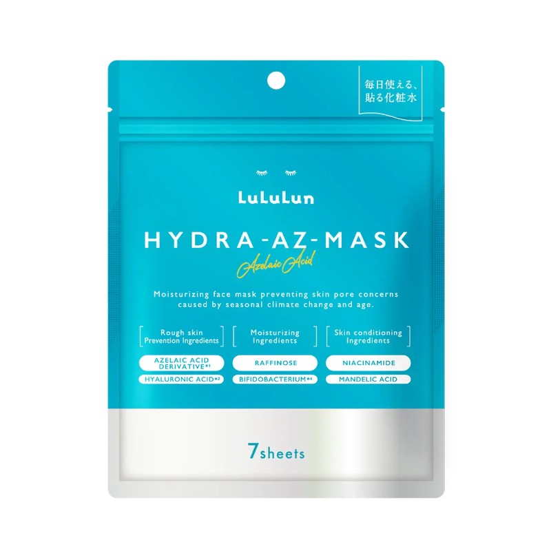 Lululun Hydra-AZ Sheet Mask Azelaic Acid 7pcs