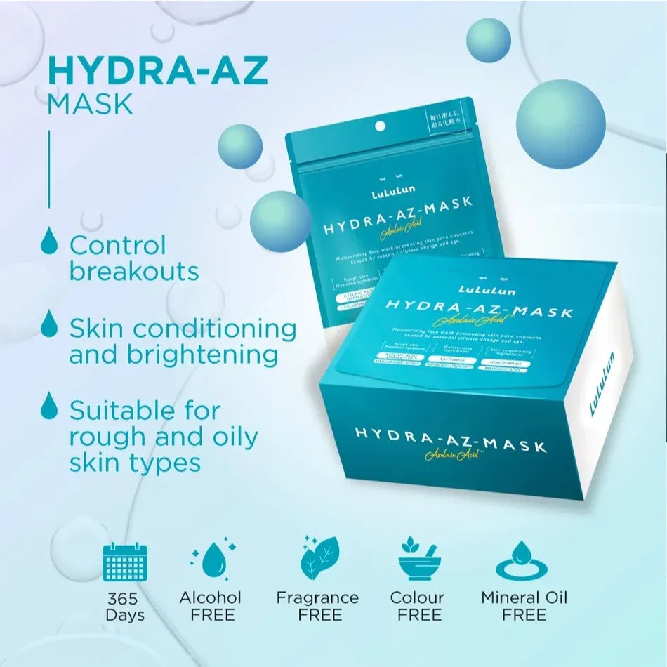 Lululun Hydra-AZ Sheet Mask Azelaic Acid 7pcs