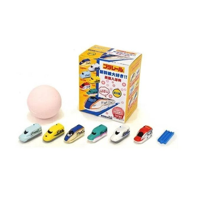 Targa I Love Plarail Bullet Train!! Carbonated Bath Ball 75g