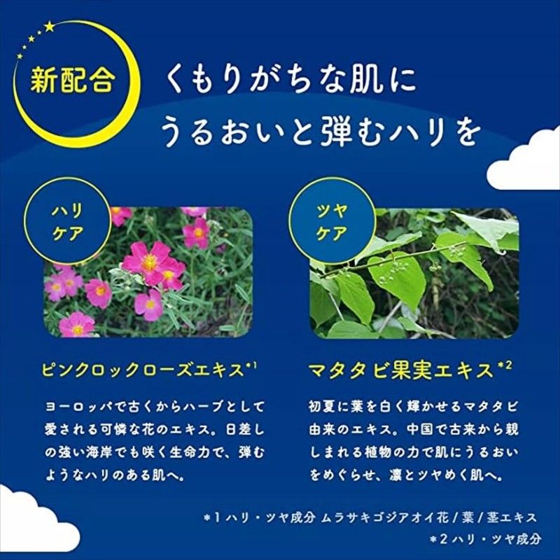 Lululun One Night Rescue Face Mask Transparency 5pcs