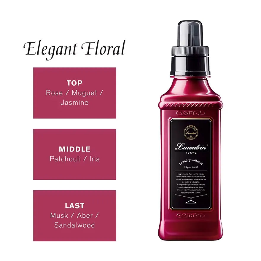 Laundrin Laundry Softener Elegant Floral 600ml