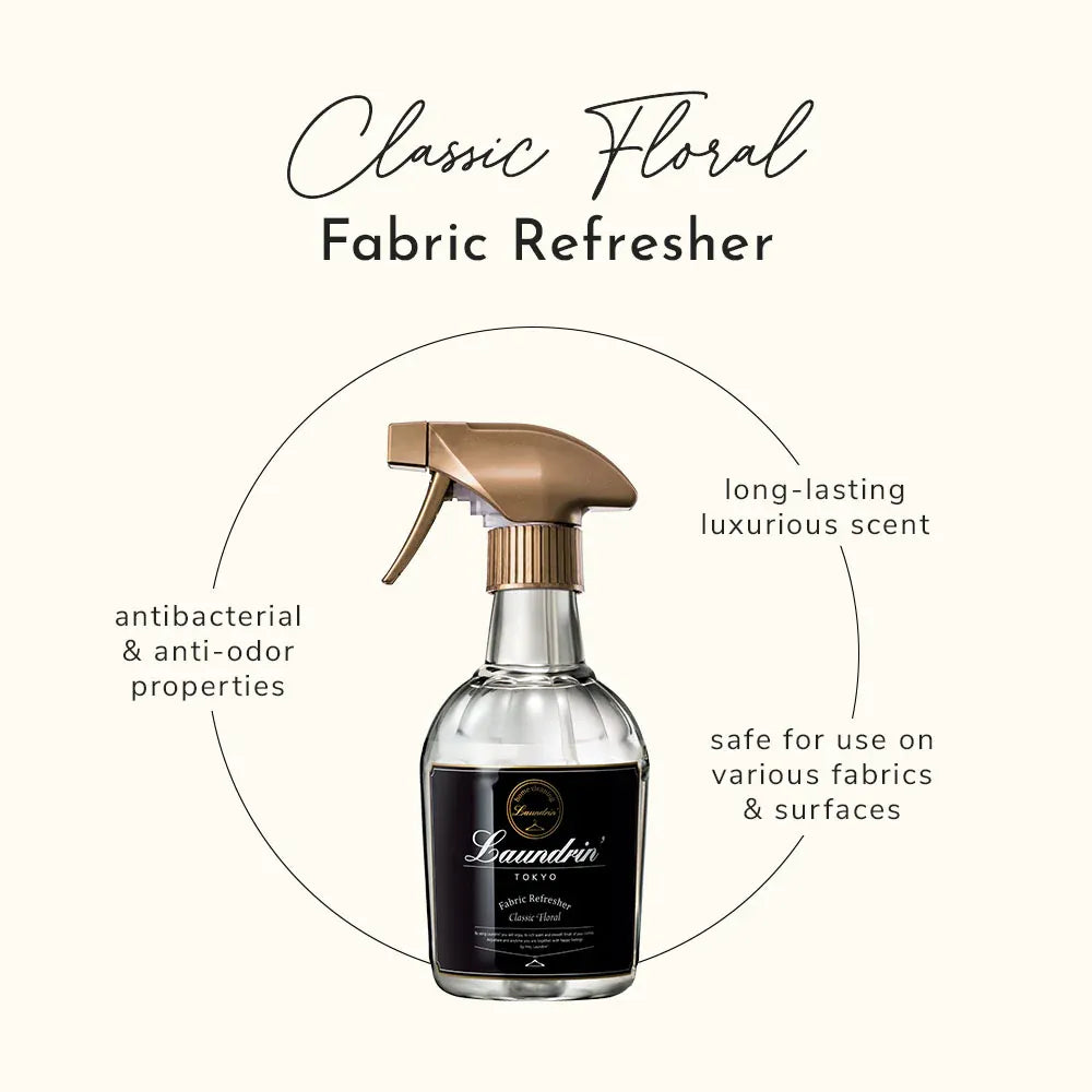 Laundrin Fabric Mist Refresher Spray Classic Floral 370ml