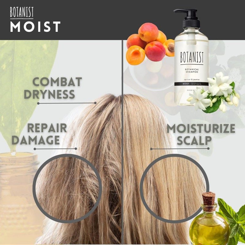 Botanist Botanical Shampoo Moist Apricot & Jasmine 460ml