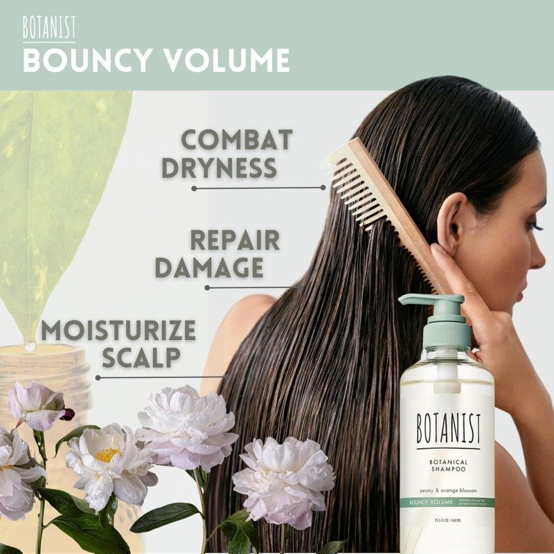 Botanist Botanical Bouncy Volume Shampoo Peony & Orange Blossom 460ml