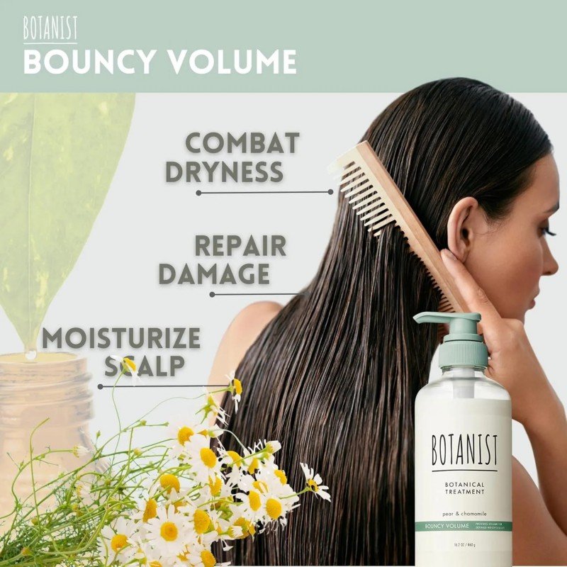 Botanist Botanical Treatment Bouncy Volume Pear & Chamomile 460g