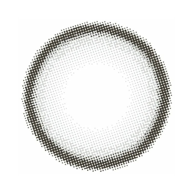 Fomomy Light 1-Day Colored Contact Lens Light Gray -2.00 20pcs