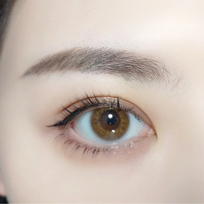 Fomomy 1-Day Color Contact Lens #Coco Amber -1.50 10pcs