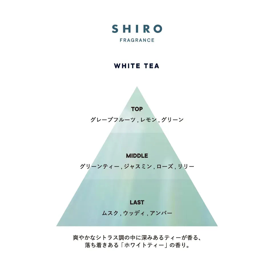 Shiro White Tea Laundry Liquid Detergent 1000ml