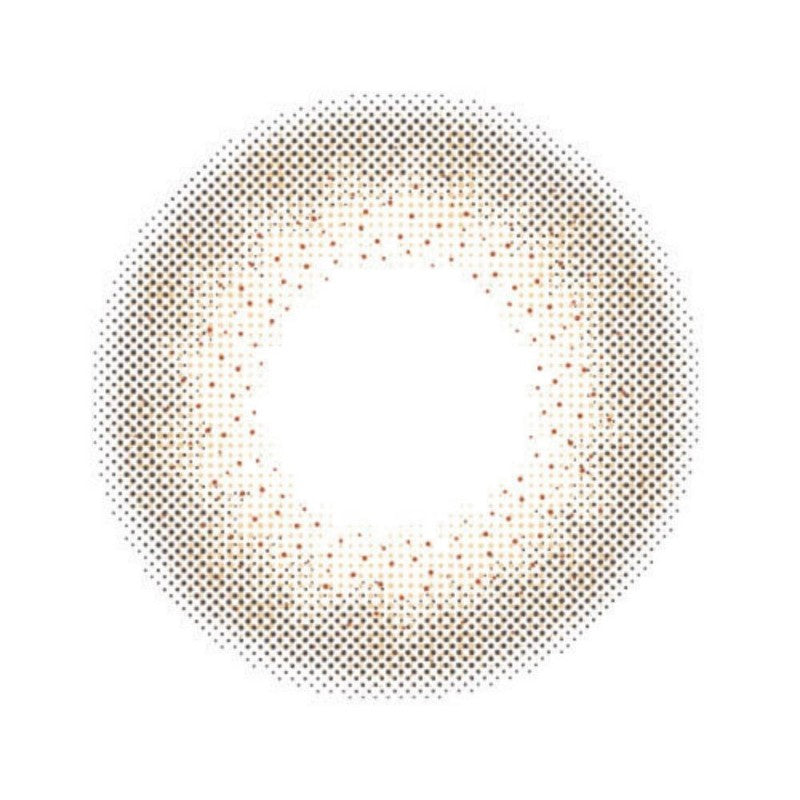 Envie 1-Day Color Contact Lens Minuit Cream ±000 10pcs