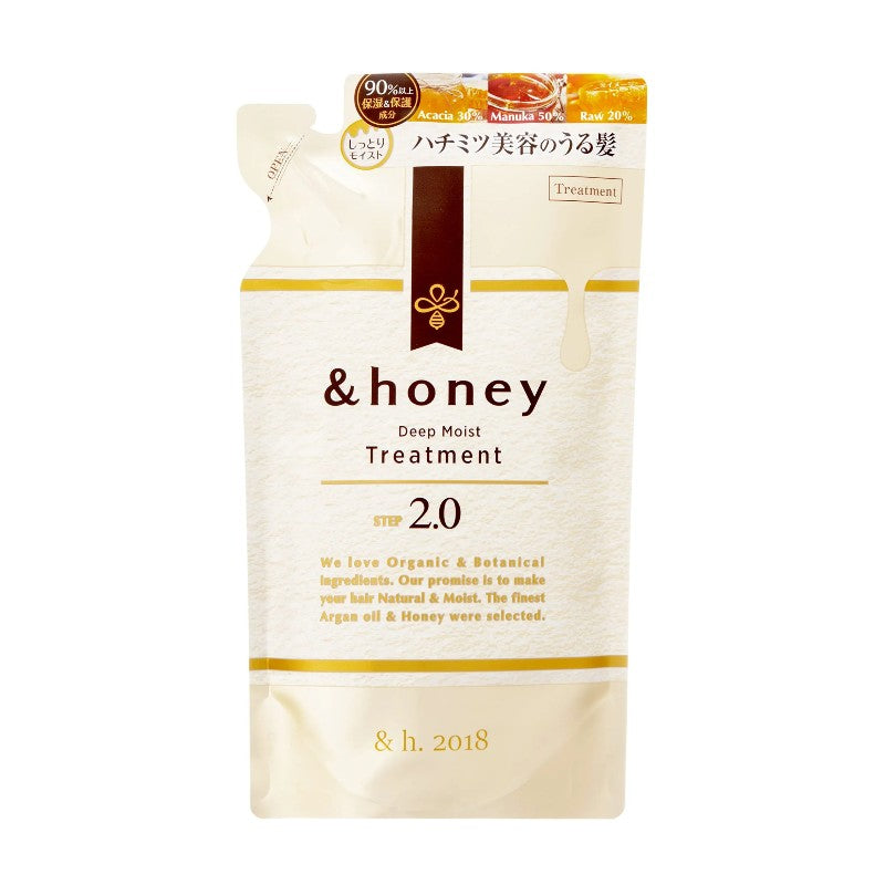 &Honey Deep Moist Hair Treatment Refill 350g
